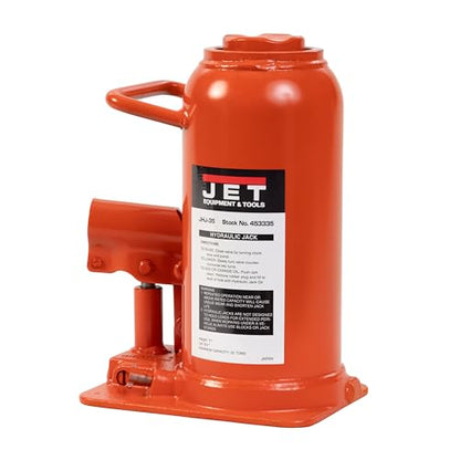JET 35-Ton Hydraulic Bottle Jack w/ Handle (JHJ-35) - size: 35 Ton