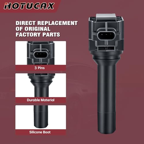UF724 Ignition Coils & Spark Plugs Tune Up Kit, 4 Pack - size: UF724 & Spark Plugs