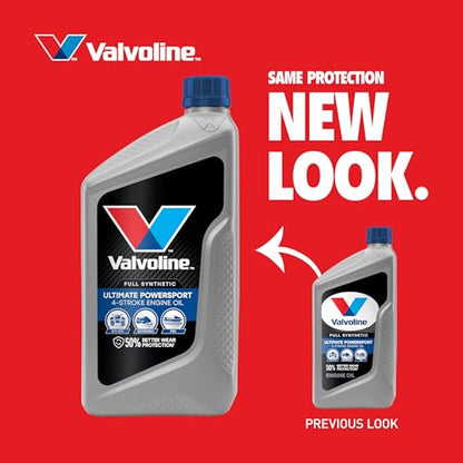 Valvoline 4-Stroke Powersport Full Synthetic Motor Oil 1 Quart - size: 1 QT