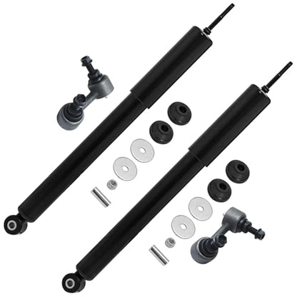 Detroit Axle - Rear 4pc Shock Absorbers Kit for 2012-2015 Honda Civic - size: 4AS47096/shock kit