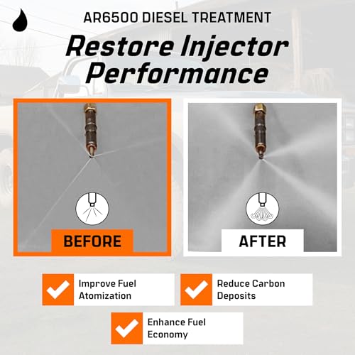Archoil AR6500 Diesel Treatment (10.1 oz) - Four Pack - Treats 400 Gallons - Additive for All Diesel Vehicles… - size: 10.1 oz Four Pack