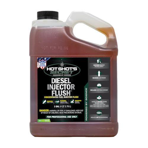 Hot Shot's Secret Diesel Injector Flush, 1 Gallon - size: 128 Fl Oz (Pack of 1)