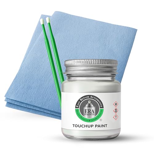 ERA Paints - PKW - Winter White for HYUNDAI Exact OEM Color Match Automotive Touch Up Paint for Cars - Scratch & Chip Repair for Metal & Plastic - Basic Kit - Made in USA - style: Jar - Basic Kit