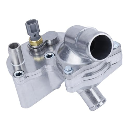 Upgrade Aluminum Thermostat Housing Assembly(1PCS). Replaces Part #2L2Z8592AA 2L2Z8592BA. Fit for Ford Explorer 2002-2010 4.0L V6,Mercury Mountaineer 2002-2010 4.0L V6.