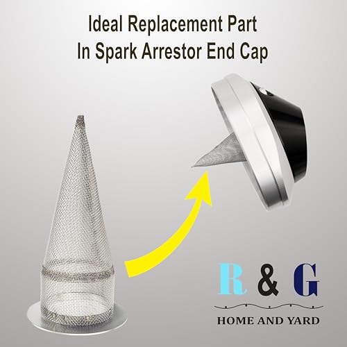 1 PC-Cone-Type Stainless Steel Spark Arrestor Screen 1.625”
