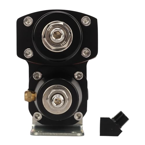 Naroote Fuel Pressure Regulator, 13220 Metal Construction, Adjustable, Carburetor to EFI Conversion, Car Truck