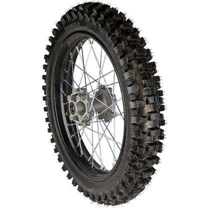18" Rear Wheel Rim Tire Assembly For Dirt Trail Bike Apollo 250cc DB-36 110/90-18 Includes Brake Rotor and 530 18T Sprocket (DOES NOT FIT HAWK250 or RAVEN250)