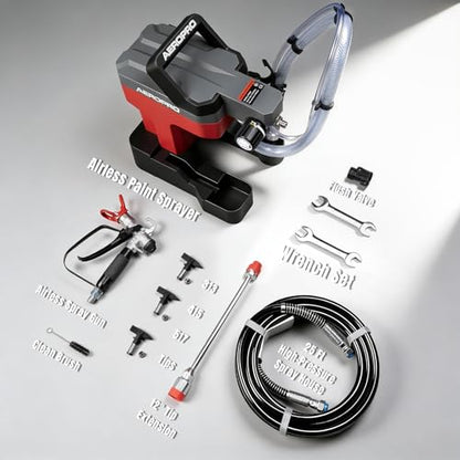 AEROPRO Tools 750W Airless Paint Sprayer for House Painting, 3000PSI