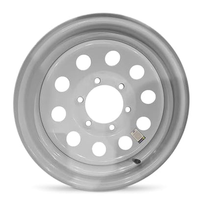Trailer 15x6 Steel Rim 6-139.7mm or 6-5.5" Load 2860lb - Road Ready Trailer Wheel