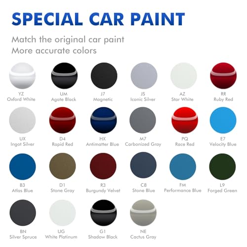 UJ Sterling Gray Touch Up Paint Compatible with Ford - color: Sterling Gray (UJ)