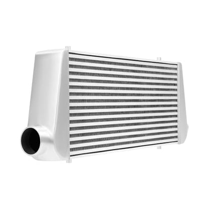 Universal Front Mount Intercooler, 3" Inlet/Outlet Aluminum Turbo Intercooler, Overall size 31"x12"x4", Coresize 24"x12"x3.5" (3" Inlet/Outlet, 31"x12"x4")