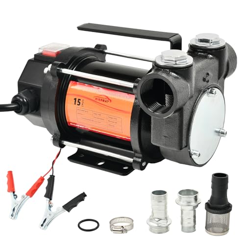 12V DC Fuel Transfer Pump 16GPM with Explosion-proof