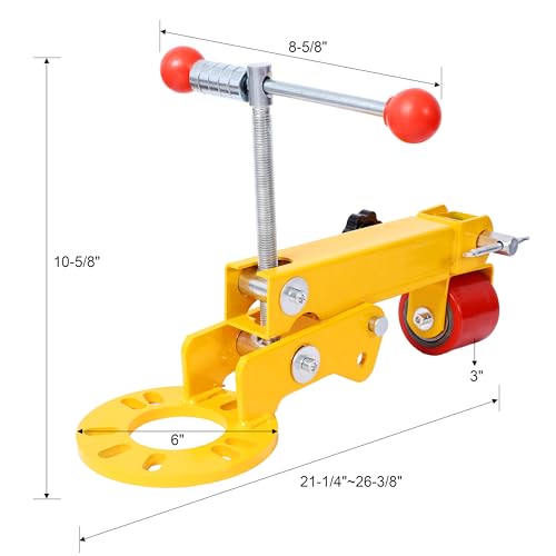Portable Manual Tire Changer 8" - 16" Tire Changer Bead Breaker Mounting Tool Manual Steel Tire Changing Tool for Car Truck Home Garage Small Auto Shop