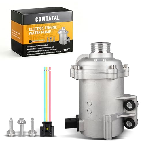 Electric Engine Water Pump Compatible with BMW 320i F30 2013-2018 2.0L L4