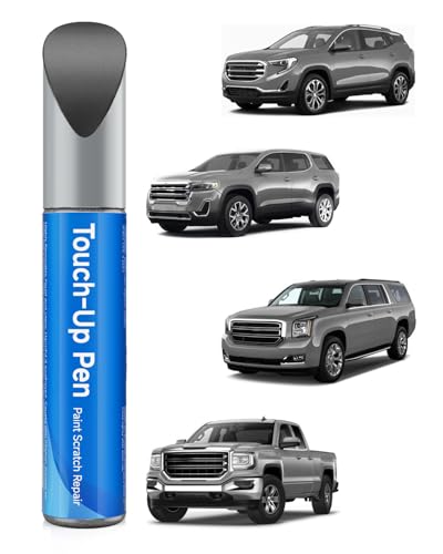 Sterling Metallic GXD/WA130H Touch Up Paint Pen Compatible with GMC– DIY Car Paint Scratch Repair Kit, Automotive Paints, Exact Color Match for Scratches, Rust & Chip Repair - color: Sterling Metallic