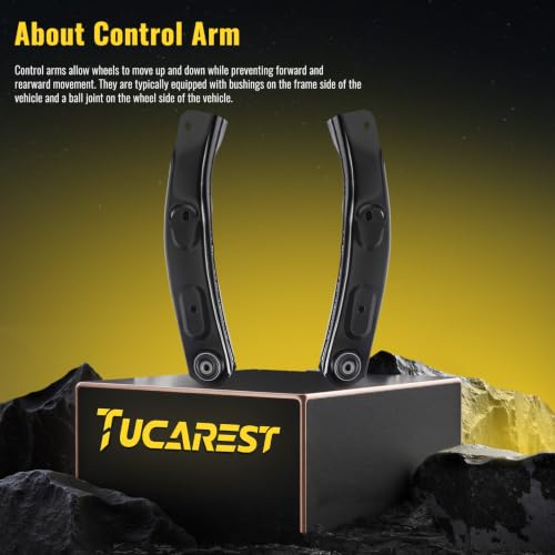 TUCAREST 2Pcs K640797 (Pair) Left Right Front Upper Control Arm Assembly Compatible With 1999 2000 2001 2002 2003 2004 Je-ep Grand Cherokee Driver Passenger Side Suspension - size: K640797 (99-04 Grand Cherokee,Front Upper)