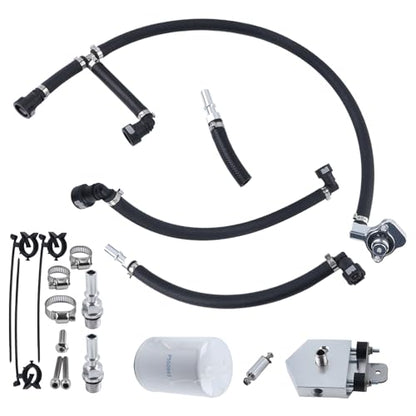 Fuel System Bypass Kit, FIT 2011-2022 Ford F-250 F-350 F-450 F-550 Super Duty 6.7L Diesel, CP4 Pump Debris Filtration System, Replaces OE# CP4-6.7F-BP-G2.1, 7031190