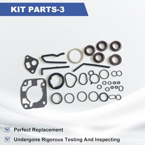 MLS Engine Cylinder Head Gasket Set W/ 10 Head Bolts - color: HS26155PT