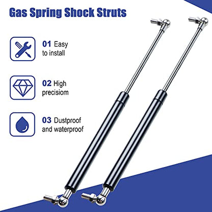 17" 100Lbs/445N Gas Spring Shocks Struts High Precision Steel Pipe Material Gas Spring Shock Switch is Flexible Safe Mute, Used for All Kinds of Custom Storage Boxes, ETC - size: 17" 100Lbs/445N