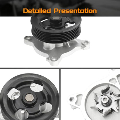 Water Pump for Nissan Altima Rogue Murano Pathfinder Infiniti QX60 L4 2.5L