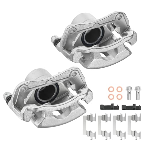 Front Brake Caliper Assembly for Chevrolet Cobalt 2005-2010 2.2L L4 - size: Front [18B4880 & 18B4881]