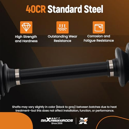 maXpeedingrods Front Right CV Axle Assembly for Kia Sorento 2011-2013 - size: for 66-3654