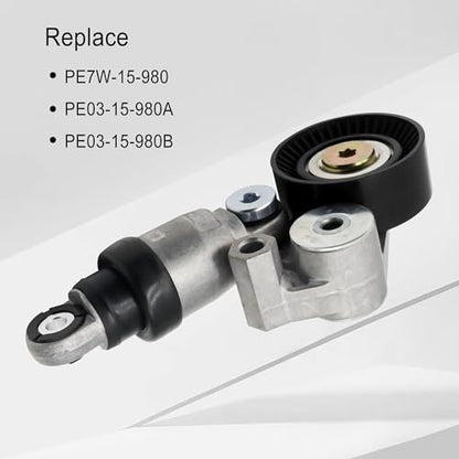 Engine Belt Tensioner Pulley Assembly Fit for Mazda
