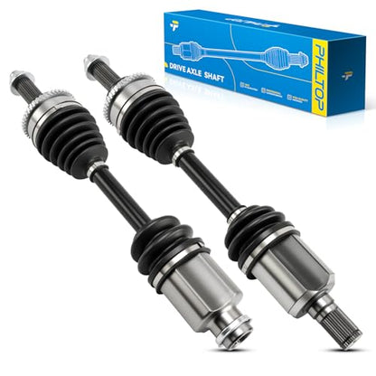 PHILTOP Front CV Axle Shaft Assembly for 2007-2012 Lincoln MKZ 3.5L - size: 66-2196 66-2197