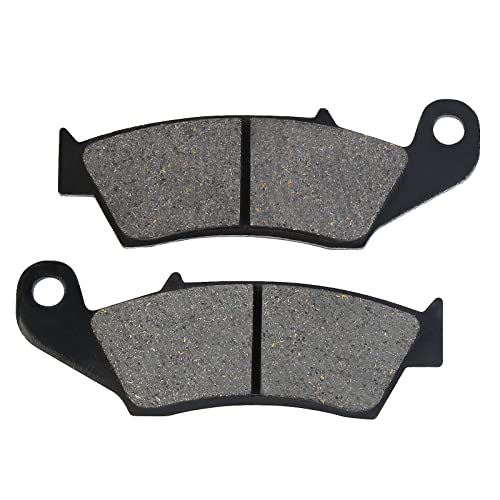 AHL Front and Rear Brake Pads Set Compatible with Yamaha YZ426F YZ426 F 2000-2002 YZ250F WR250F (4T) 2001-2002 WR426F WR426 F 2001-2002(Semi-metallic) - size: Semi-metallic