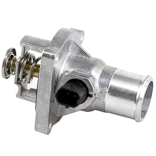 BOXI 96984104 Thermostat Housing Assembly w/Gasket Fit 2009-2011 for Chevy Aveo Aveo 5/2011-2016 for Chevy Cruze / 2013-2018 for Chevy Sonic/for Pontiac G3 2009-2010/1.6L 1.8L / 55564891