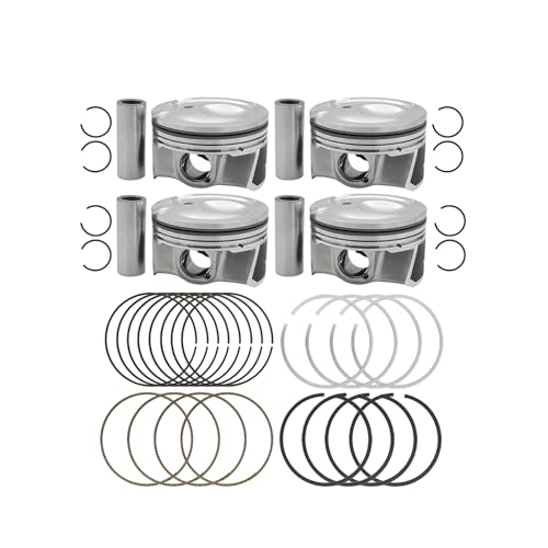 EJ7Z-6108-E STD Engine Pistons & Rings Set Fits for 2015-2019 Ford Focus Mustang Lincoln MKC, Replace EJ7Z-6108-A, EJ7Z6108B, EJ7Z-6108-C