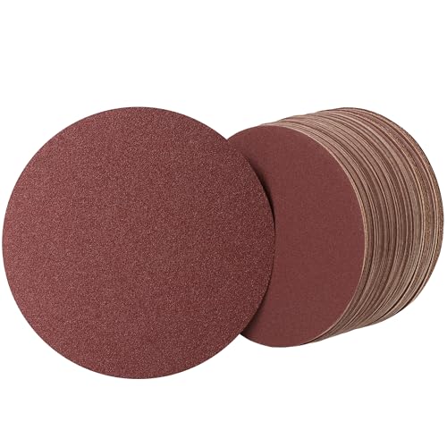 S SATC Premium PSA Sanding Discs 6 Inch 100 PCS 60 80 120 180 240 320 400 600 800 1000 Grit Aluminum Oxide Self Stick Adhesive Sanding Discs for Random Orbital Sander and Belt Disc Sander - style: 6 Inch