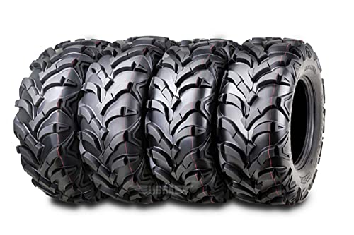 WANDA Set 4 ATV/UTV Tires 23x8-11 Front & 24x9-11 Rear 6PR P341-10147/10153 - size: 23X8-11&24X9-11