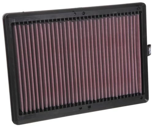 K&N High-Flow Original Lifetime Engine Air Filter: Increase Power: Premium, Washable: Compatible with 2015-2025 HYUNDAI/KIA: Palisade, Santa Fe, Carnival, Sedona, Sorento, Telluride, 33-5075 - style: Lifetime/Washable - Oiled Cotton