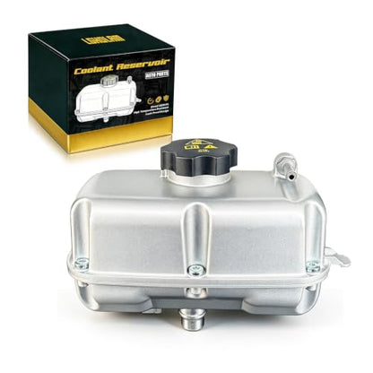 One-Piece Cast Aluminum Coolant Reservoir Expansion Tank for Jeep - size: 68364312AC