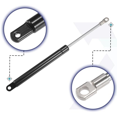 X AUTOHAUX 2 Pcs 10 Inch 20Ib/89N Black Lift Supports Struts - style: 20lb
