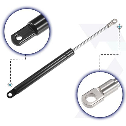 X AUTOHAUX 2 Pcs 10 Inch 20Ib/89N Black Lift Supports Struts - style: 20lb