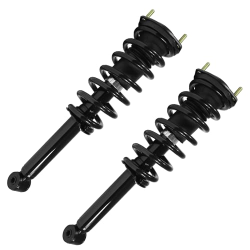 Detroit Axle - Front Struts with Coil Spring for 1990-2000 Lexus LS400 - size: 11330x2/Pair