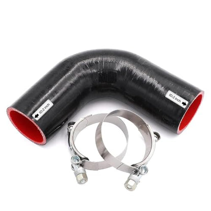 90 Degree Elbow 2 inch Silicone Radiator Coupler Hose 4-Ply - size: ID 2"
