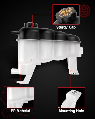 Coolant Reservoir Tank Fits for 2007-2013 Silverado 1500, Sierra 1500 - size: 603-054