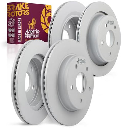 Metrix Premium Chassis Parts 336&352mm F/R Brake Rotor Kit Fits Ram 1500 - size: 96325MT