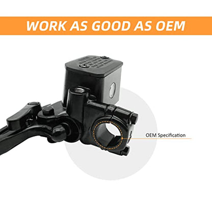 M MATI Brake Master Cylinder Front 705600865 705601430 Compatible with Can Am Outlander Renegade 650 450 500 570 800 850 1000 2012-2021 All Editon Left Brake Master Cylinder Replacement
