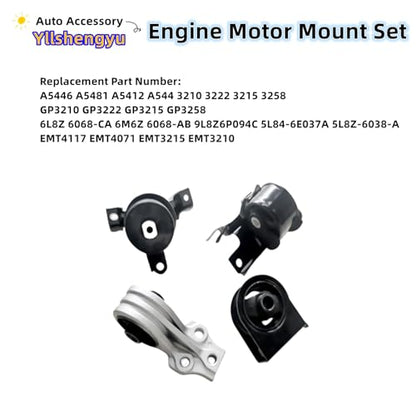 Engine Transmission Mount Kit for Escape/Tribute/Mariner - size: Escape 2005-2008 2.3L