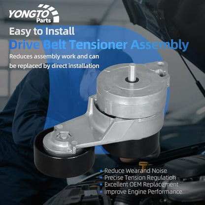 38332 Belt Tensioner Pulley Compatible with Honda Odyssey Accord Acura TL