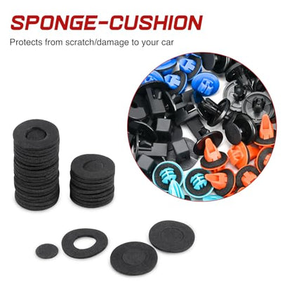 Nilight 181PCS Car Bumper Retainer Clips with Fastener Remover for Lexus Toyota 4Runner Tacoma RAV4 Scion 75495-35010 75397-35010 90189-06065 90189-06013 90189-06028 90467-07201，2 Years Warranty - color: 180Pcs+1tool