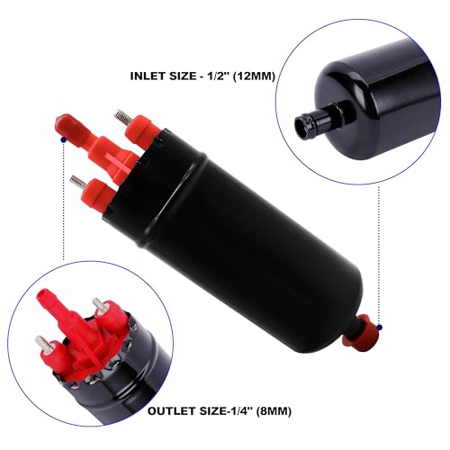 External In Line Fuel Pump 12V Gasoline Fuel Injection Pump
