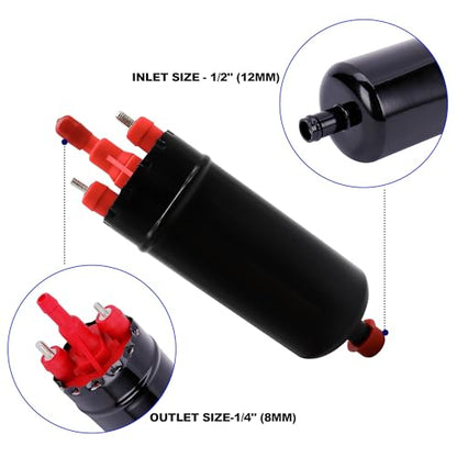 External In Line Fuel Pump 12V Gasoline Fuel Injection Pump
