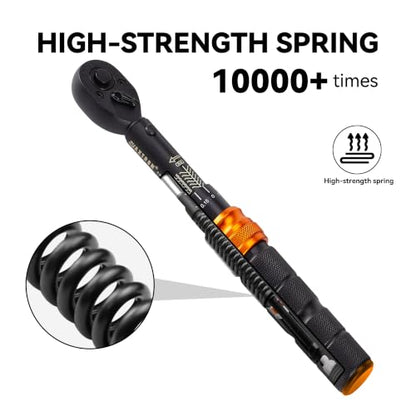 Bike Torque Wrench Set with Bits, 2-20 Nm, 35-Piece Kit - size: 35-Piece