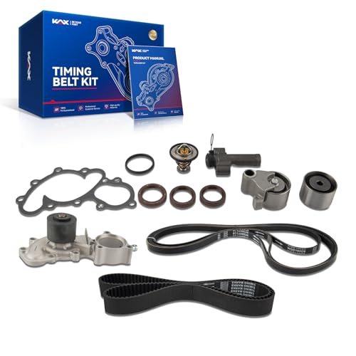 KAX Timing Belt Kit for 1996-2002 Toyota 4Runner 3.4L, Replaces TS26295A - size: 13568-69095