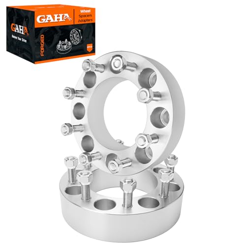 GAHA 8x170 Wheel Spacers 125mm M14x2 fit for Ford F-250 F-350 Excursion, 2" - color: 8x170-125mm-2PCS